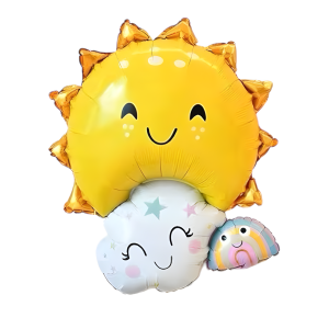 Güneş Bulut Gökkuşağı Folyo