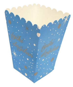 Mavi Gümüş Mısır Kutusu