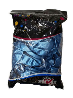 Krom Mavi 12 inç Balon