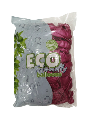 Metalik Fuşya (Rubi) 12 inç Balon