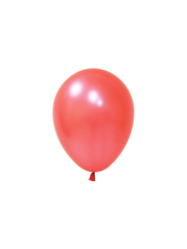 Metalik Kırmızı 12 inç Balon - Görsel 2