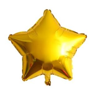 Yıldız Folyo Balon 18 İnç Altın