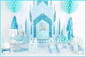 Frozen Temalı Doğum Günü Partisi Malzemeleri