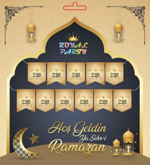 Hoş Geldin Ramazan Sarı Banner
