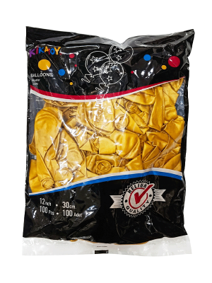 Metalik 12 inç Gold Balon