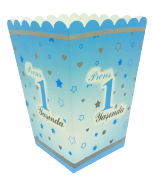 1 Yaşında Mavi Mısır Kutusu