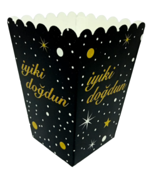 Siyah Altın İyi Ki Doğdun Mısır Kutusu