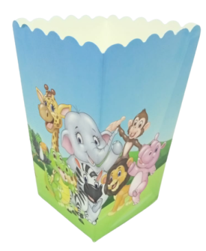 Safari Hayvanları Mısır Kutusu