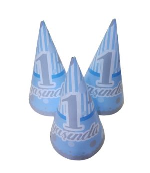 1 Yaşında Mavi Külah Şapka