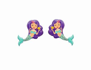 2li Deniz Kızı Folyo Balon