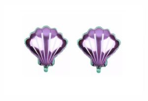 2'li Midye Folyo Deniz Kabuğu Folyo Balon