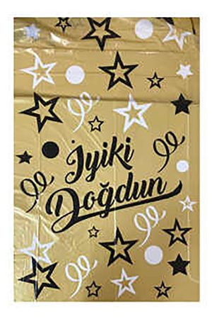 Altın Yıldızlı Masa Örtüsü