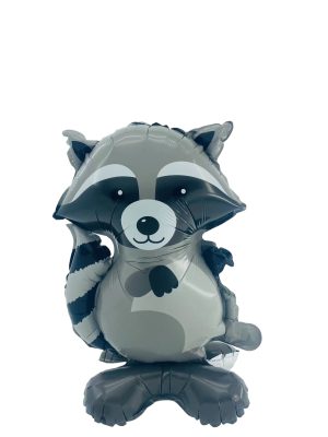 Ayaklı Rakun Folyo Balon
