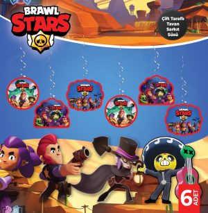 Brawl Stars Çift Taraflı Tavan Sarkıt Süs
