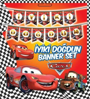 Cars İyi Ki Doğdun Banner