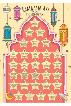Çocuklar İçin Ramazan Ayı Etkinlik Takvimi 2