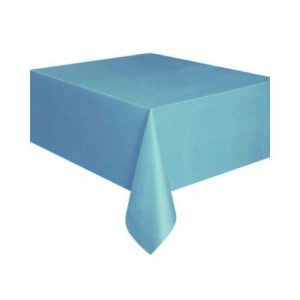 Mavi Düz Masa Örtüsü 120X180 cm