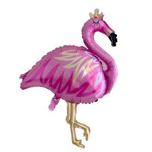 Flamingo Pembe Folyo Balon