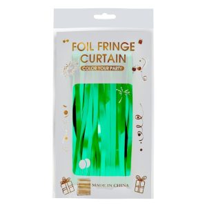 İthal Yeşil Kapı-Duvar Fon Perdesi