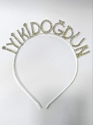 İyi ki Doğdun Gümüş Lüks Taşlı Taç