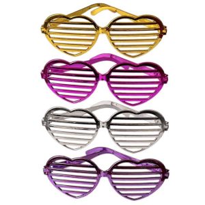 Kalp Panjurlu Parti Gözlük