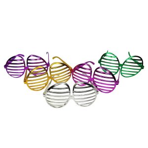 Karınca Renkli Panjurlu Parti Gözlük