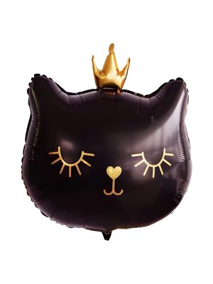 Kedi Siyah Folyo Balon