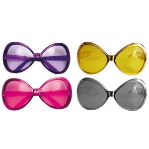Kelebek Renkli Parti Gözlük
