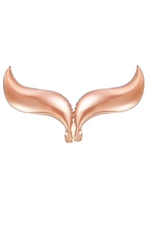 Kuyruk Rose Gold 2 Li Folyo Balon