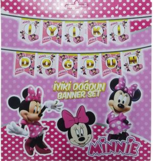 Minnie Mouse İyi Ki Doğdun Banner