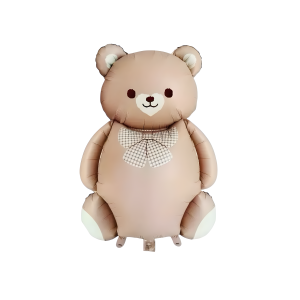 Papyonlu Retro Ayı Folyo Balon