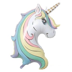 Pastel Unicorn Folyo Balon
