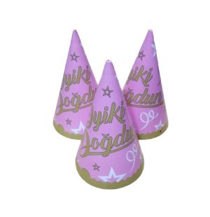 Pembe Altın İyi ki Doğdun Külah Şapka