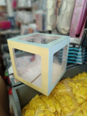 Rengarenk Balon Kutusu 25 cm