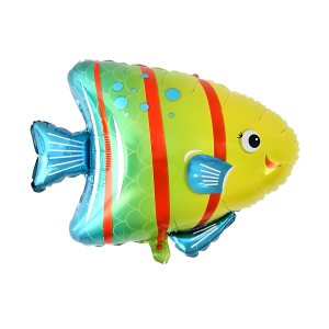 Çizgili Balık Folyo Balon