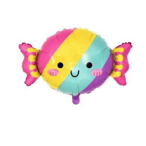 Renkli Şeker Folyo Balon