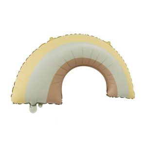 Retro Gökkuşağı Folyo Balon