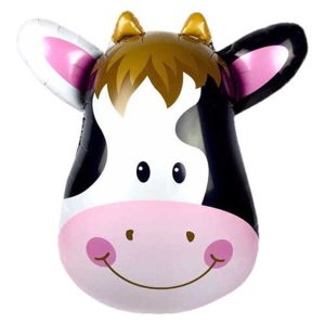 Safari Hayvanları Folyo Balon İnek