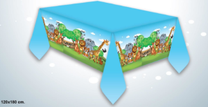 Safari Hayvanları Masa Örtüsü