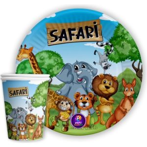Safari Karton Tabak Bardak