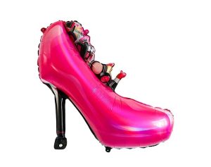 Stiletto Ayakkabı Folyo Balon