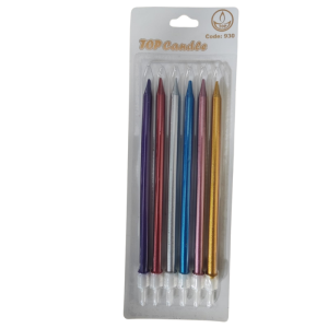 Top Candle Karışık Doğum Günü Mumu