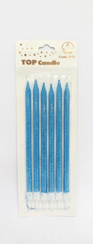 Top Candle Mavi Simli Doğum Günü Mumu