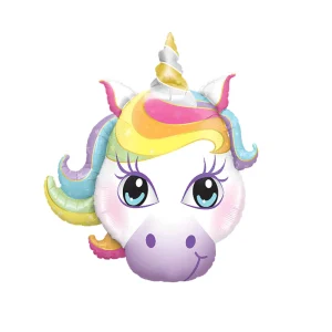Unicorn Head Folyo Balon