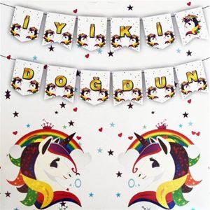Unicorn İyi Ki Doğdun Banner
