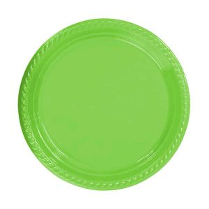 Yeşil Plastik Tabak 25’Li