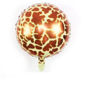 Zürafa Çizgili 18 inç Folyo Balon