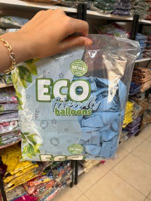 Macaron Mavi 12 inç Balon