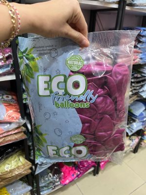 Metalik Fuşya (Rubi) 12 inç Balon