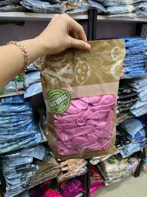 Metalik Pembe 12 inç Balon